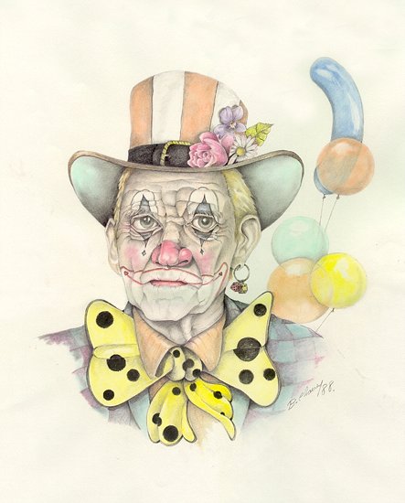 Le vieux clown